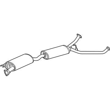 Acura 18307-TYR-A51 Exhaust Muffler