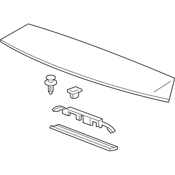 2012 Acura TSX Spoiler - 74900-TL4-G01ZC