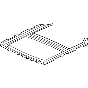 Acura 70100-TX4-A01 Frame, Sunroof