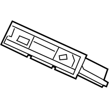 Acura 79610-SJA-A02 Automatic Air Conditioner Amplifier Assembly