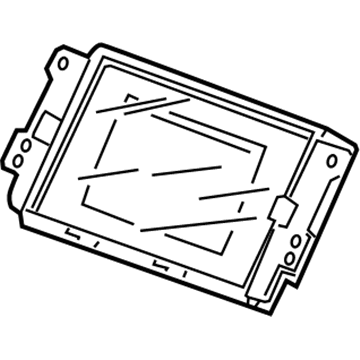 Acura 39810-STK-A01 Display Assembly, Center (Northland Silver)