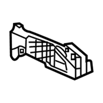 Acura 79023-SJA-A01 Duct Assembly, Passenger Heater