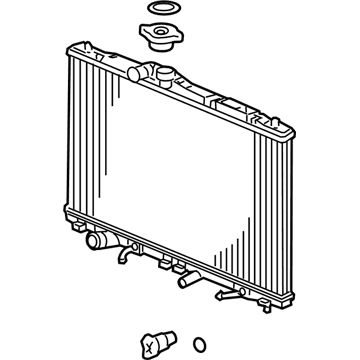 Acura Radiator - 19010-RWC-A52