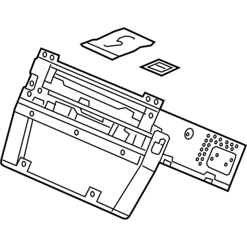 Acura 39171-TX4-A02 Audio Unit Assembly, Base (Clarion)