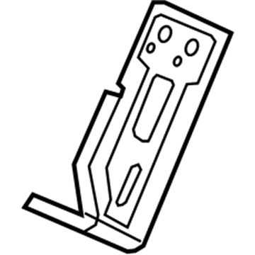 Acura 39111-TX4-A00 Bracket, Passenger Side Radio