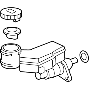 Acura 46101-STX-H01 Master Cylinder Set