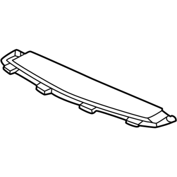 Acura 71370-31M-A00 Plate, Front (Lower)