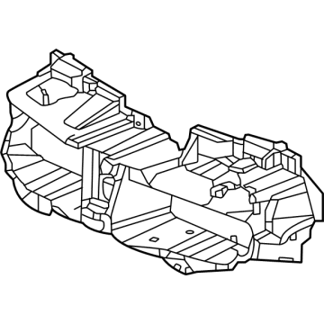 Acura 71321-31M-A00 Plate, Front (Upper)