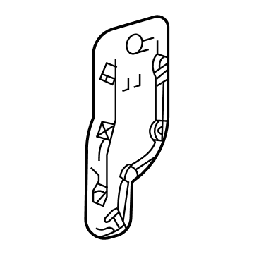 Acura 72362-TYA-A01 Seal B, Left Front