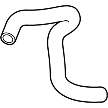 Acura TLX Radiator Hose - 19504-5J2-A50