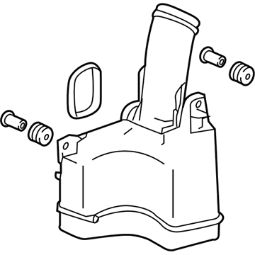 Acura 17230-RDF-A00 Resonator Chamber Assembly