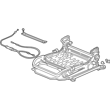 Acura 81136-S6M-A01 Frame, Right Front Seat Cushion