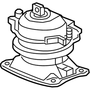 Acura TLX Engine Mount - 50830-T2G-A01