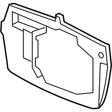 Acura 76252-SJA-J01 Cover, Driver Side