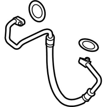 Acura 80315-TZ4-A01 A/C Discharge Hose Line