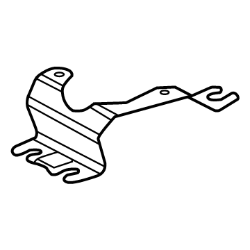 Acura 46466-T20-A01 Bracket B, Vacuum Pump