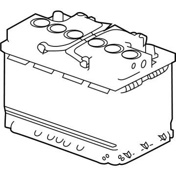 Acura 31500-TYB-AGM100M Ln3 Battery Assembly