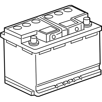 Acura TLX Battery - 31500-TZ7-AGM100M