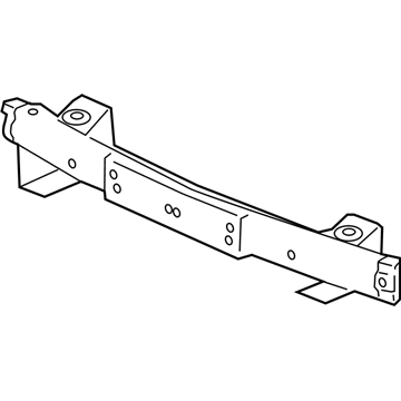 Acura 71530-TL7-A00ZZ Beam, Rear Bumper