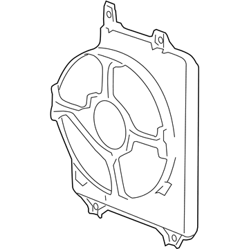 2008 Acura RL Fan Shroud - 38615-RJA-J02