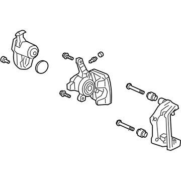Acura 43018-TZ5-A11 Rear Right Brake Caliper