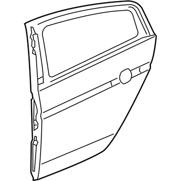 Acura TL Door Panel - 67550-SEP-A90ZZ