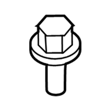 Acura 93913-153J0 Screw, Tapping (5X14) (P0)