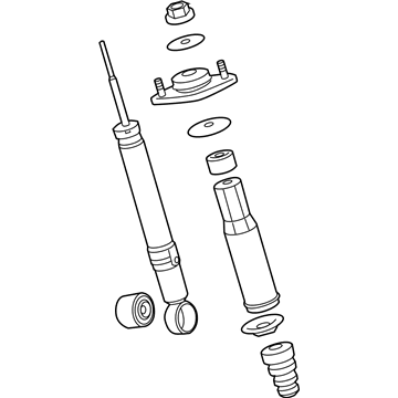 Acura RL Shock Absorber - 52620-SJA-A52