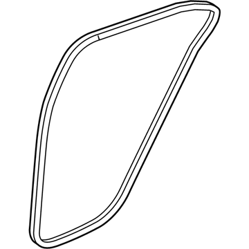 Acura TLX Door Seal - 72815-TZ3-A02