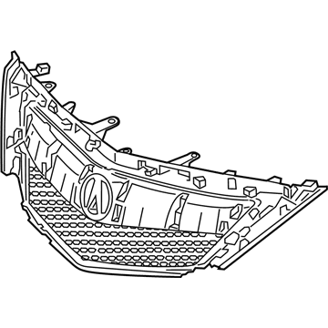 Acura ZDX Grille - 75111-SZN-A02