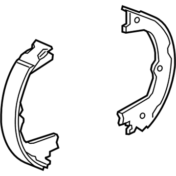 2014 Acura MDX Brake Shoe Set - 43153-TZ5-A01