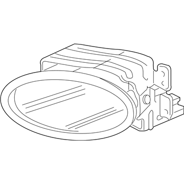 Acura 33901-SEC-A01 Fog Light, Passenger Side