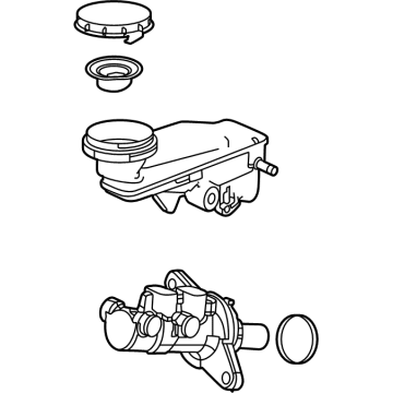 Acura Integra Brake Master Cylinder - 46101-T60-A00