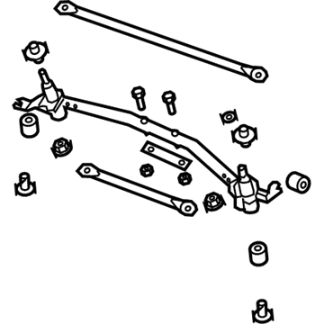 Acura Wiper Pivot Assembly - 76530-STX-A01