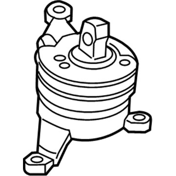 Acura 50820-TZ5-A02 Engine Side Mounting Rubber Assembly