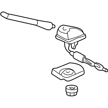 2001 Acura MDX Antenna - 39150-S3V-A01