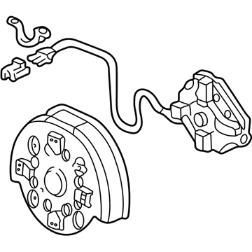 Acura 76215-S3V-A11 Driver Side (Heated) Actuator Sub-Assembly