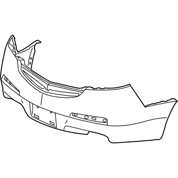 Acura TL Bumper - 04715-TK4-A90ZZ