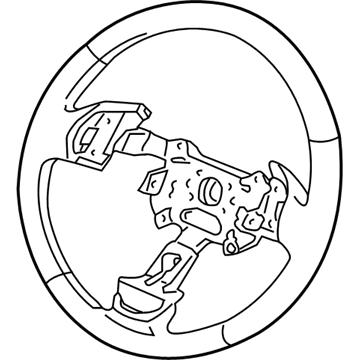 2007 Acura TSX Steering Wheel - 78501-SEC-A91ZA