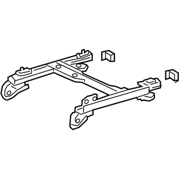 Acura 81205-TZ3-A11 Rail Complete Assembly 2W