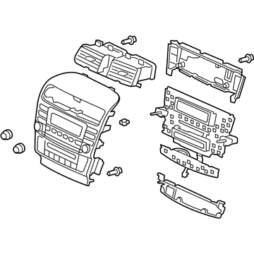 Acura TSX A/C Switch - 39054-SEC-A01ZA