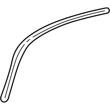 Acura 74430-S3V-A00 Rear Wheel Arch Protector