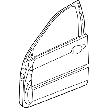 2007 Acura RL Door Panel - 67010-SJA-A91ZZ