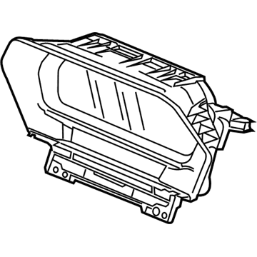 Acura ILX Hybrid Gauge Trim - 39711-TX6-A01