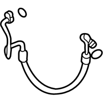 Acura 80315-TK4-A01 A/C Refrigerant Discharge Hose