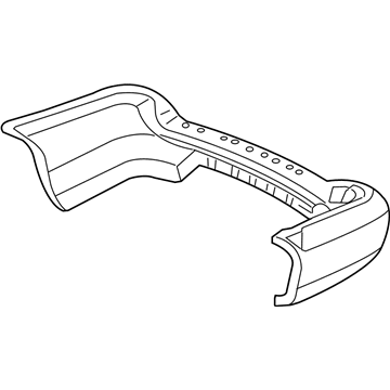 Acura MDX Bumper - 04715-S3V-A80ZZ