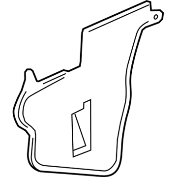 Acura 72861-SZN-A01 Seal, Left Rear Door Hole