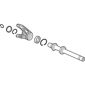 2022 Acura TLX Axle Shaft - 44500-TGV-A00