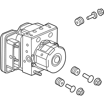 Acura 57111-TX4-A21 Abs Pump Anti Lock Brake Assembly (Rewritable)