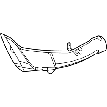 Acura 45260-31M-A00 Duct, Right Air Intake